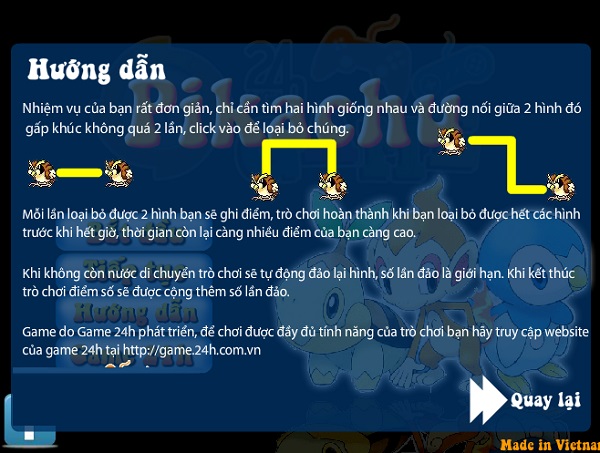 game Pikachu phien ban cu