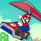 Đua xe máy bay Mario
