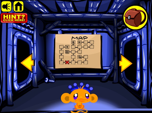 game Chu khi buon me cung monkey go happy maze