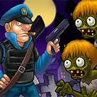 Cảnh sát bắn zombie