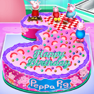 Heo Peppa làm bánh sinh nhật