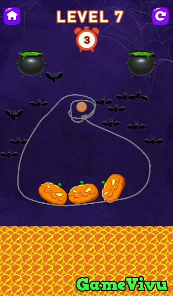 game Bảo vệ bí ngô halloween hình ảnh 3