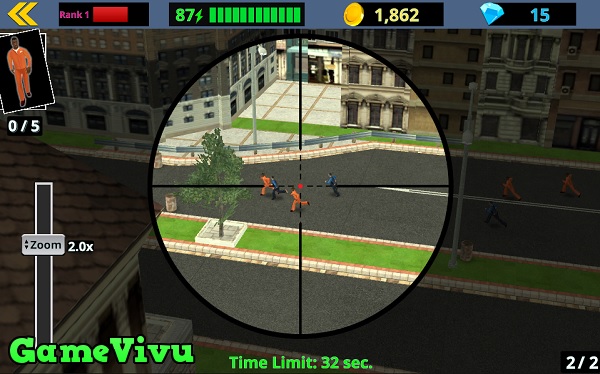 game Nhiệm vụ bắn tỉa 2 sniper combat