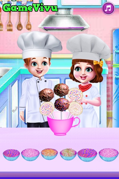 game Làm bánh cake pop hình ảnh 3