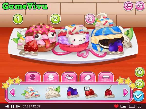 game Làm bánh macaron cute hình ảnh 3