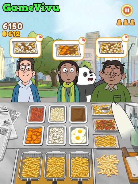 game Gấu bán khoai tây chiên hình ảnh 3