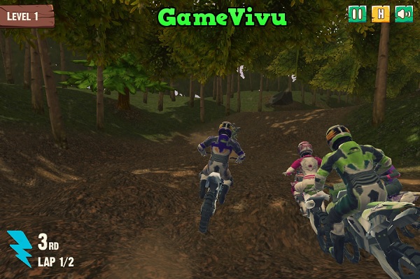 game Moto địa hình rừng hình ảnh 1