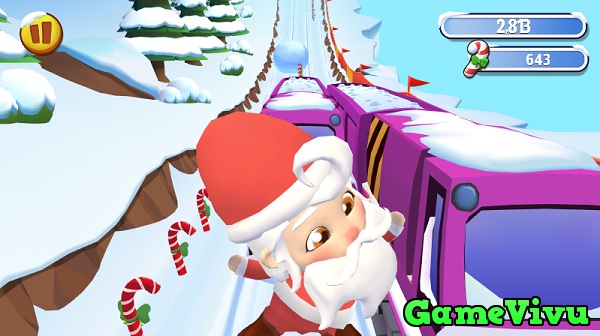 game Santa Run hình ảnh 3