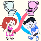 Game-Toilet-rush-race-draw-puzzle