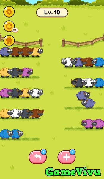 game Xếp cừu sắc màu hình ảnh 2